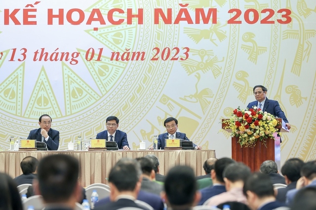 Thủ tướng Phạm Minh Chính dự hội nghị tổng kết năm 2022, triển khai kế hoạch năm 2023 của Bộ Giao thông vận tải