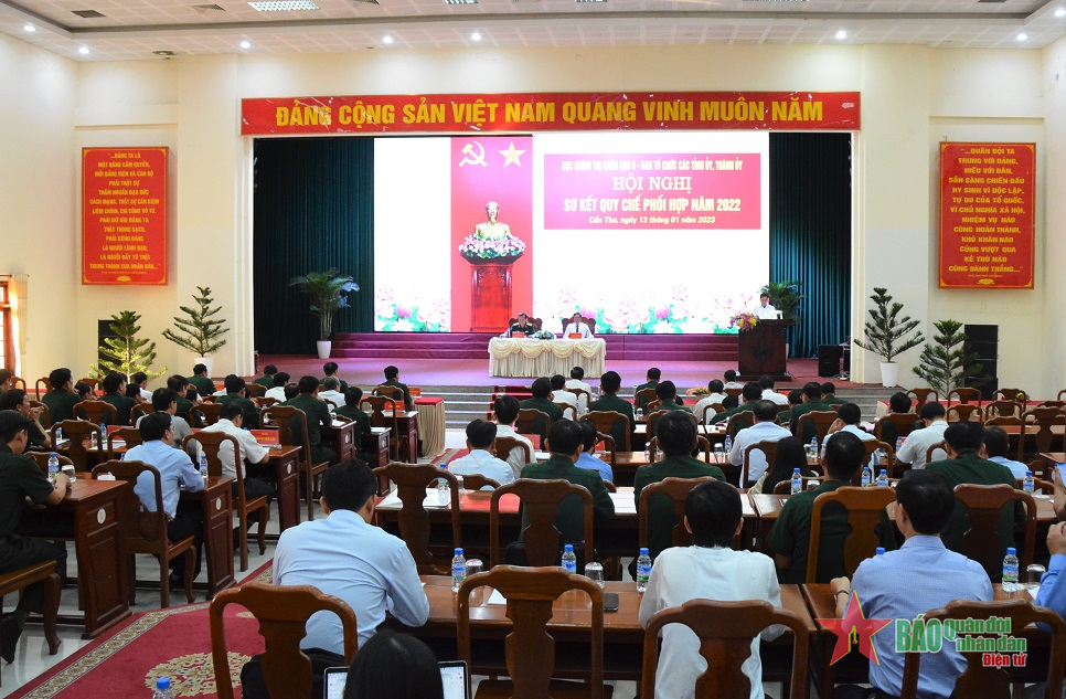 Quân khu 9: Tích cực, chủ động làm tốt vai trò tham mưu về công tác xây dựng Đảng​