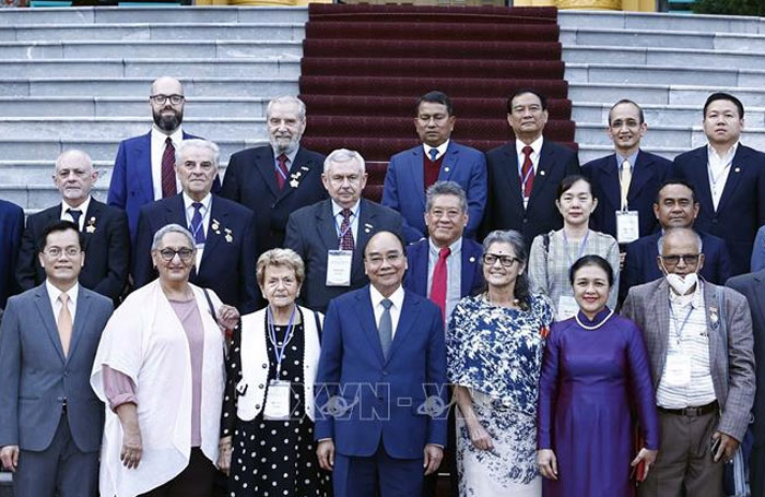 Việt Nam luôn khắc ghi sự ủng hộ quý báu của bạn bè quốc tế