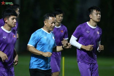 ทีมเวียดนามมีการฝึกซ้อมครั้งแรกในประเทศไทย