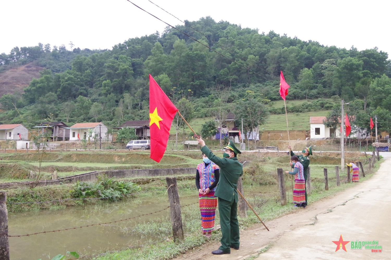 Xuân trên các rẻo biên cương