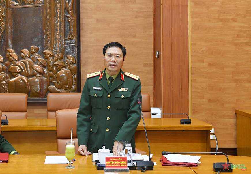Đại tướng Phan Văn Giang chủ trì Hội nghị lãnh đạo Bộ Quốc phòng tháng 1 năm 2023