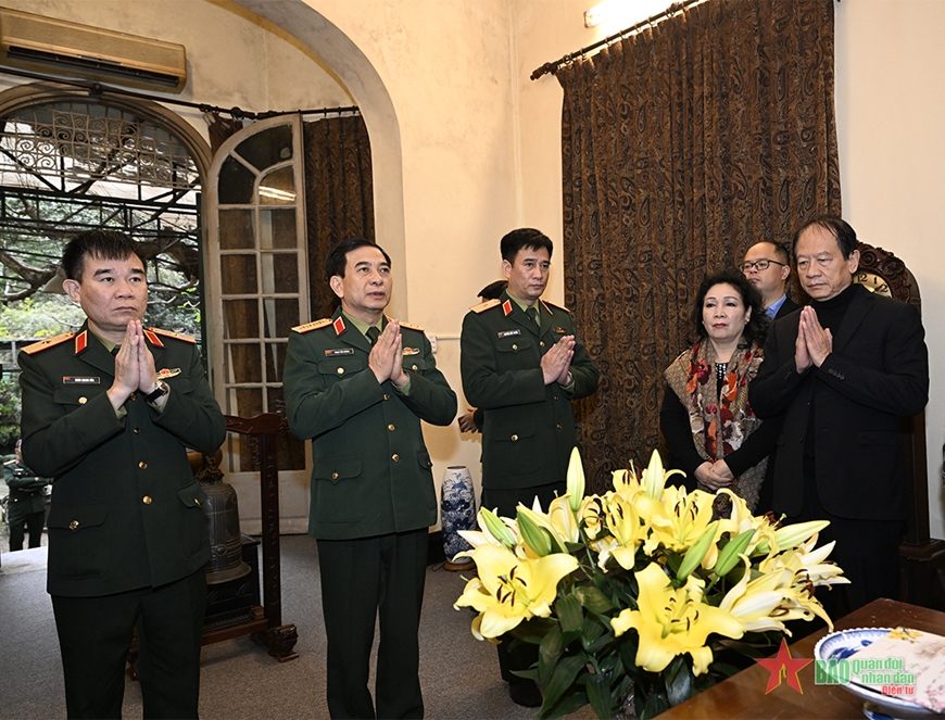 Đại tướng Phan Văn Giang tri ân nguyên lãnh đạo Đảng, Nhà nước, Quân đội