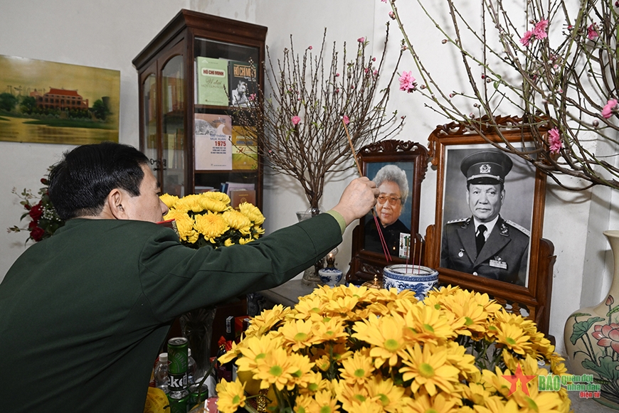 Đại tướng Phan Văn Giang tri ân nguyên lãnh đạo Đảng, Nhà nước, Quân đội