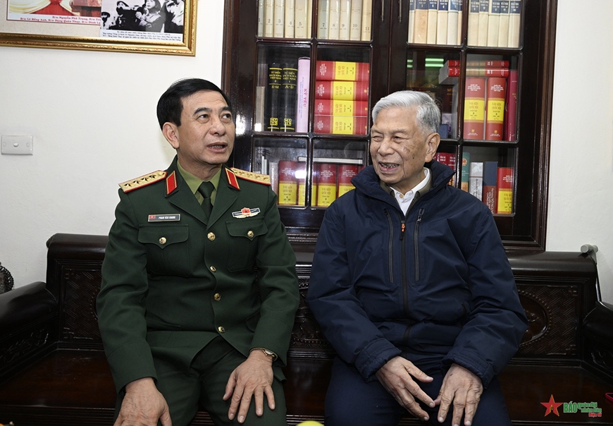 Đại tướng Phan Văn Giang tri ân nguyên lãnh đạo Đảng, Nhà nước, Quân đội