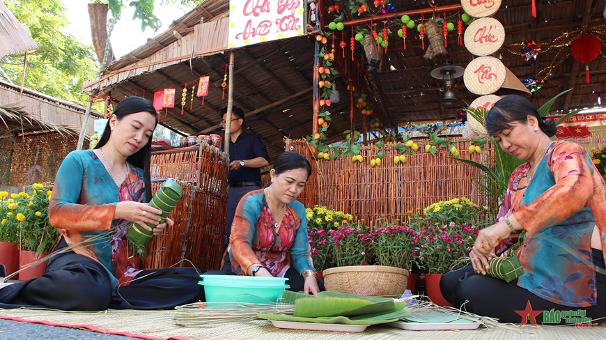 Bạc Liêu: Đặc sắc không gian xưa tại Chợ quê ngày Tết