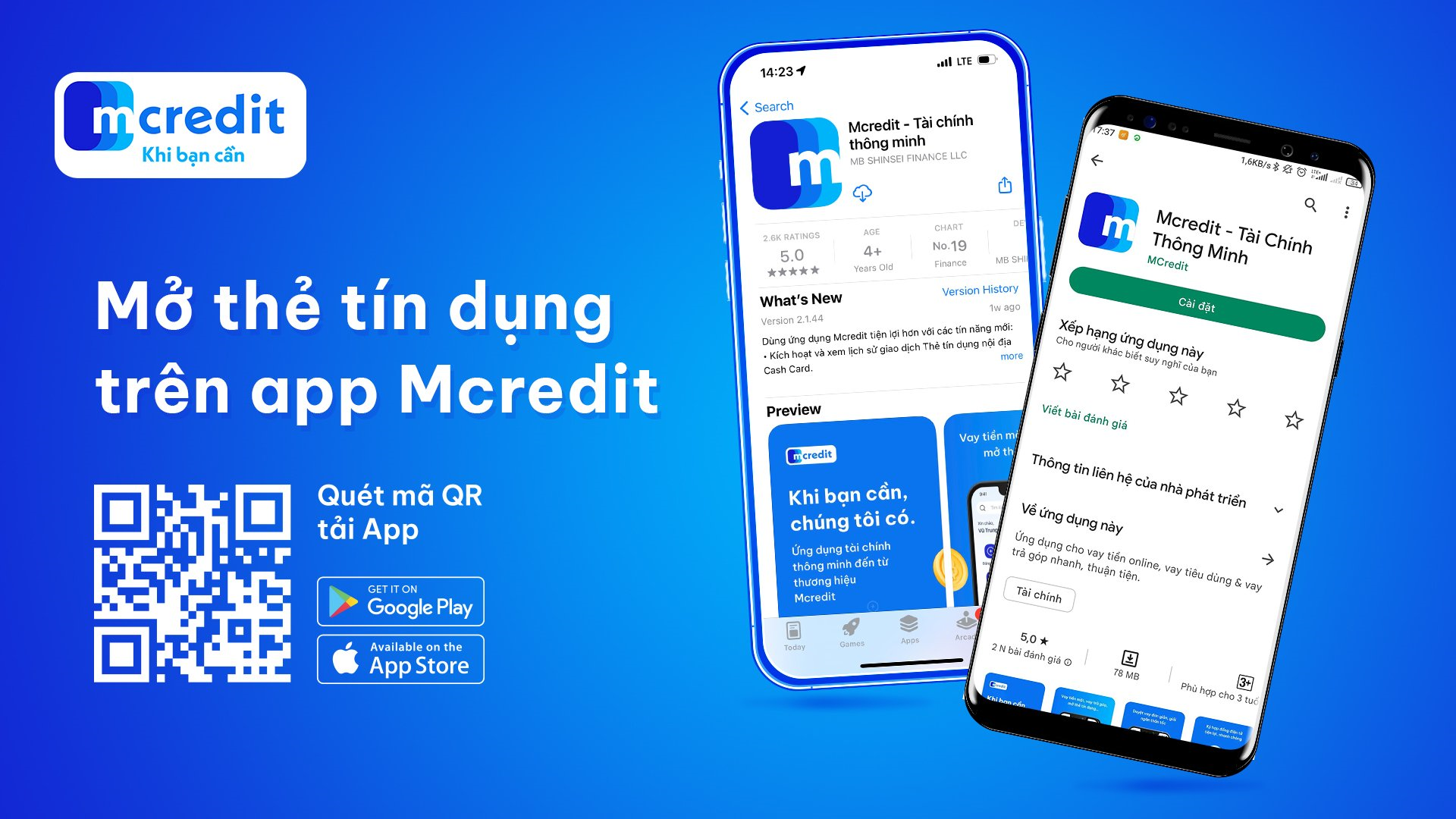 Mcredit hợp tác với Napas phát triển thẻ tín dụng nội địa