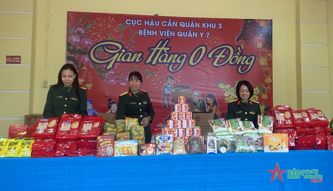 Bệnh viện Quân y 7, hỗ trợ bệnh nhân đang điều trị trong dịp Tết Nguyên đán 2023