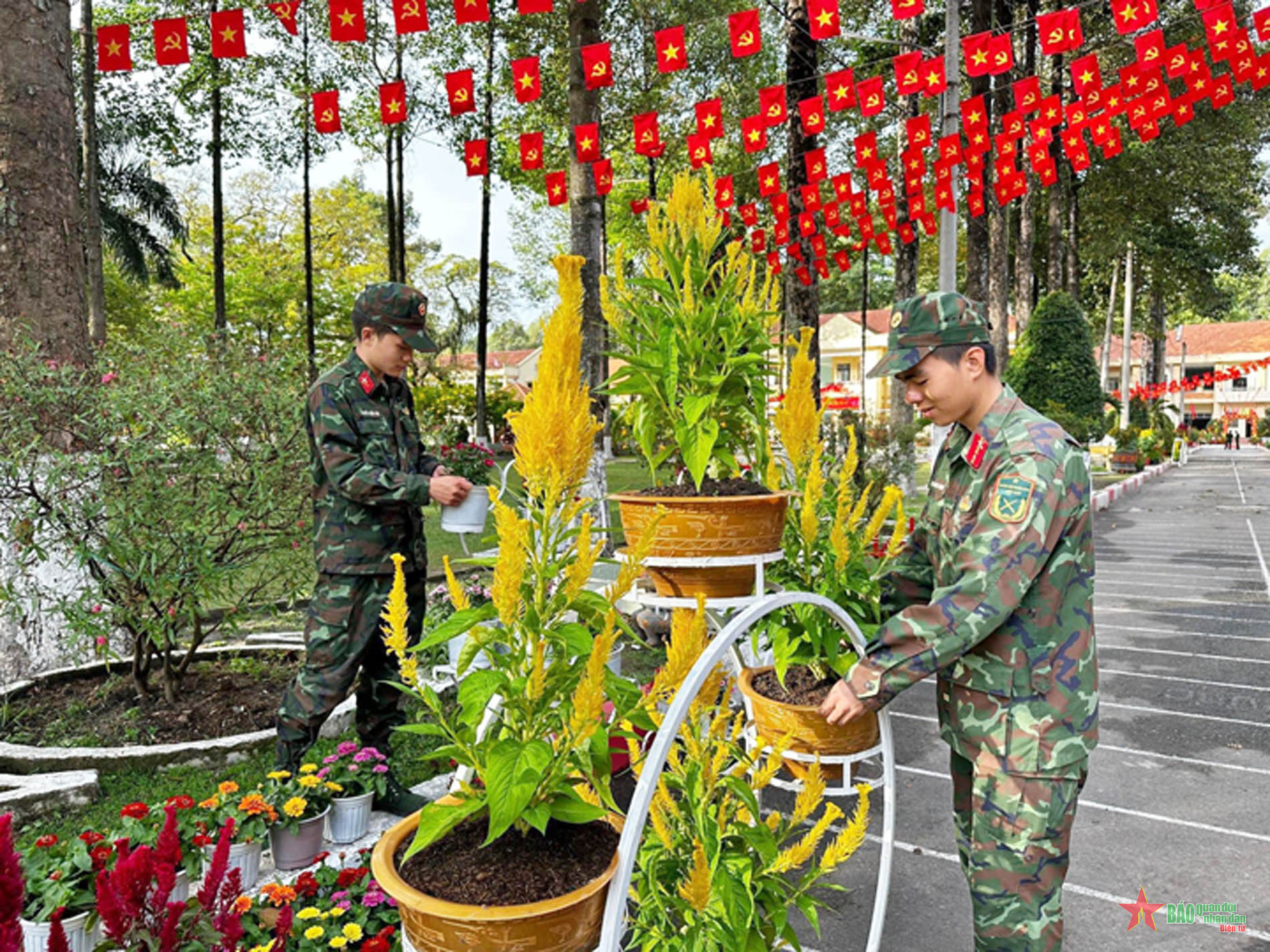 Trung đoàn Gia Định vui Tết trong tư thế sẵn sàng chiến đấu