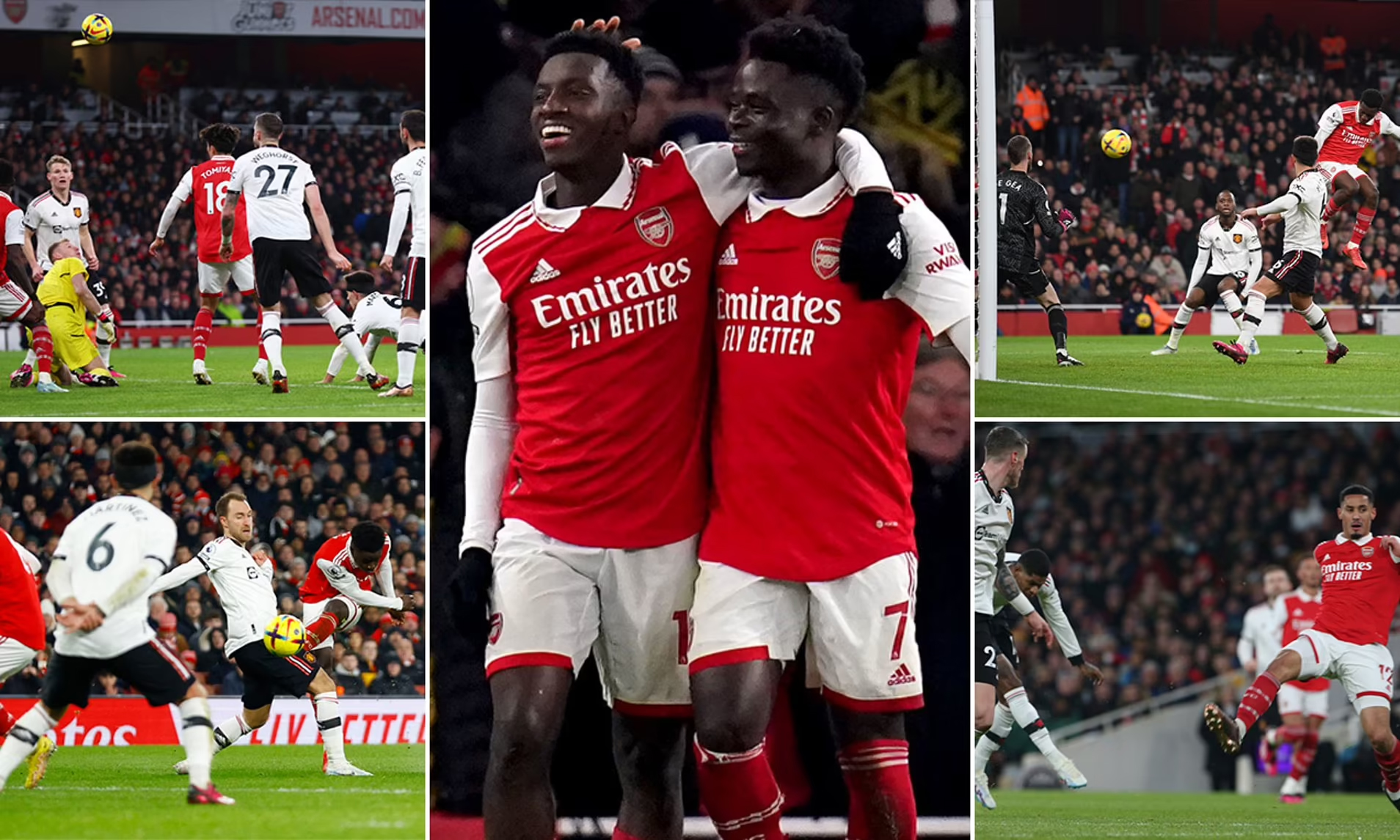 Thắng ngược MU, Arsenal xây chắc ngôi đầu Ngoại hạng Anh