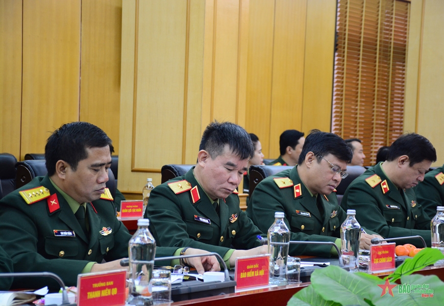 Tổng cục Chính trị Quân đội nhân dân Việt Nam giao ban đầu Xuân Quý Mão năm 2023