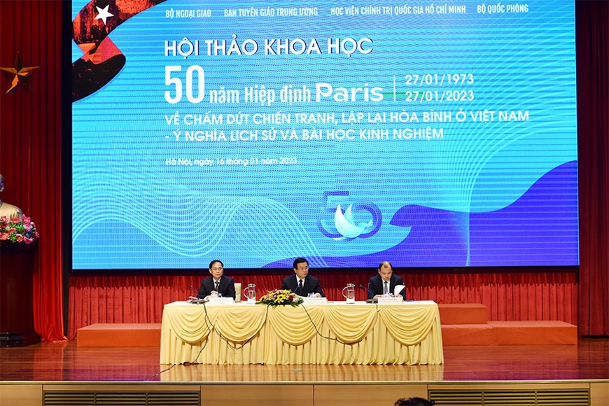 Hiệp định Paris - đỉnh cao thắng lợi của ngoại giao Việt Nam