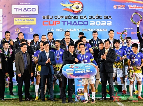 Hà Nội FC đoạt Siêu cúp Quốc gia lần thứ 5 trong lịch sử