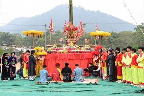 Nô nức Lễ hội Lồng Tông - Ngày hội xuống đồng của dân tộc Tày tại Tuyên Quang