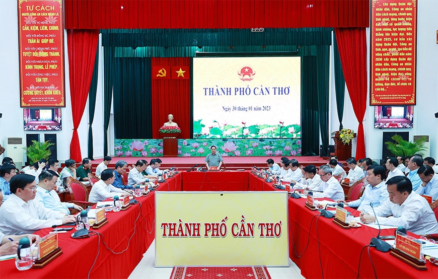 Thủ tướng Chính phủ Phạm Minh Chính: Quyết tâm trong nhiệm kỳ này làm thay đổi hệ thống giao thông tại miền Tây