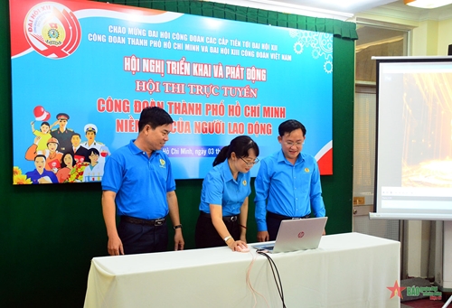 Triển khai thi trực tuyến “Công đoàn TP Hồ Chí Minh - Niềm tin của người lao động”