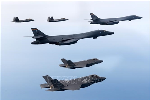 Hàn Quốc và Mỹ tổ chức tập trận không quân chung