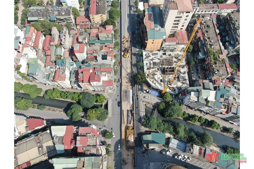 Hà Nội tổ chức lại giao thông phục vụ dự án cầu vượt tại nút giao Chùa Bộc - Phạm Ngọc Thạch