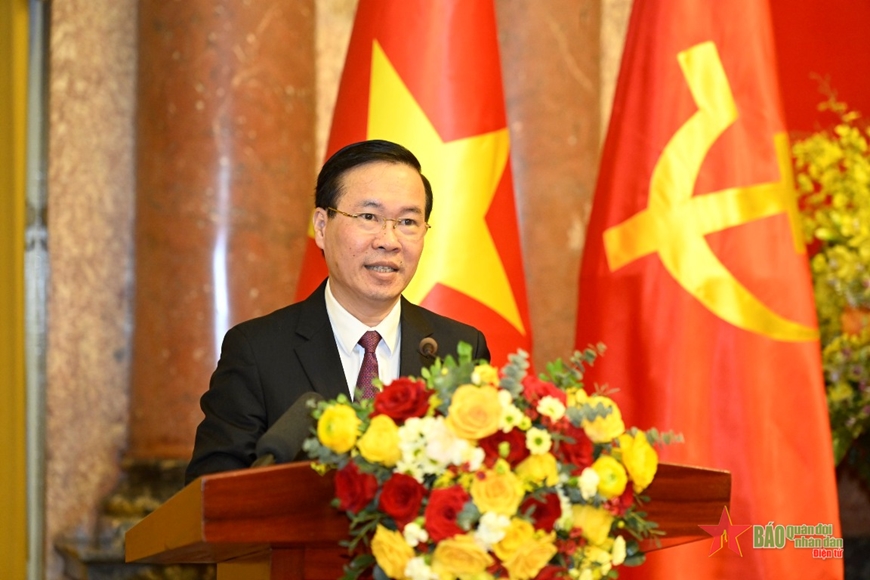 Bàn giao công tác của nguyên Chủ tịch nước Nguyễn Xuân Phúc