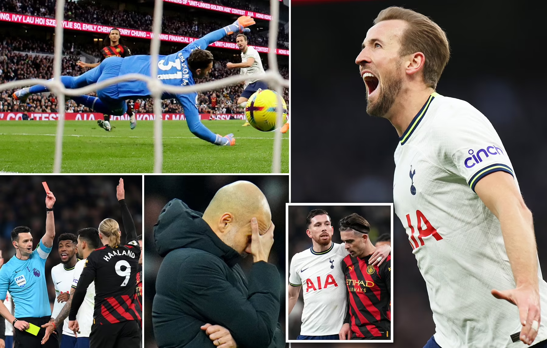 Man City trắng tay trước Tottenham