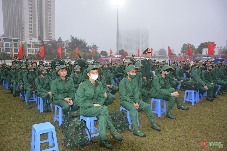 TRỰC TIẾP: Lễ giao, nhận quân năm 2023