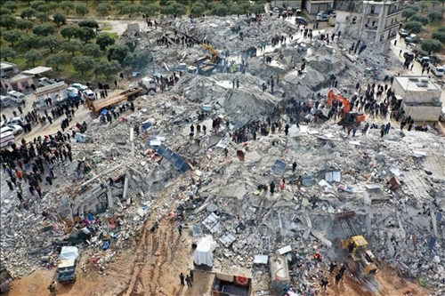 Động đất mạnh tại Thổ Nhĩ Kỳ và Syria: Năng lượng giải phóng từ động đất tương đương 32 quả bom nguyên tử