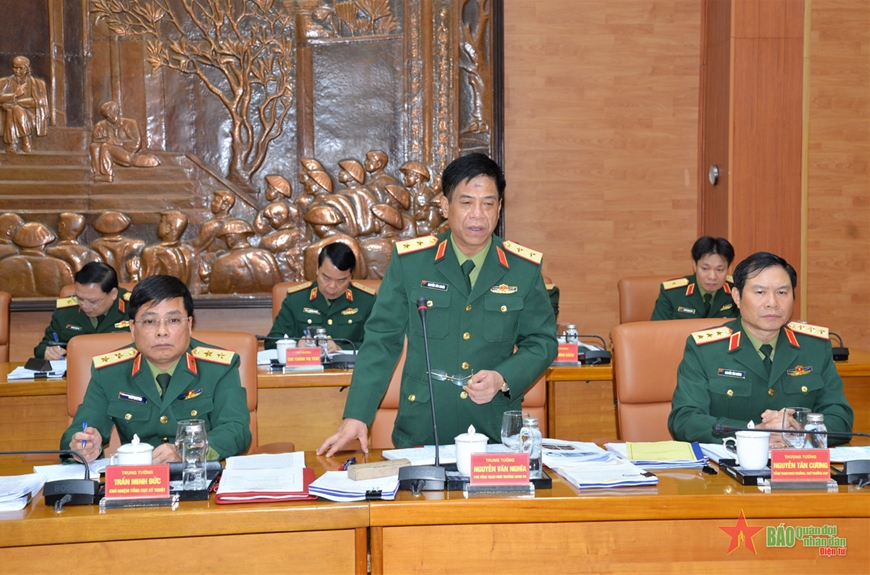 Đại tướng Phan Văn Giang: Tổng cục Kỹ thuật phát huy hơn nữa vai trò tham mưu với Quân ủy Trung ương, Bộ Quốc phòng về công tác kỹ thuật