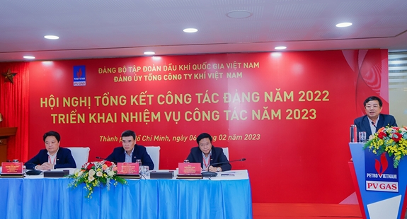 Đảng ủy PV GAS tổng kết công tác năm 2022, triển khai nhiệm vụ năm 2023