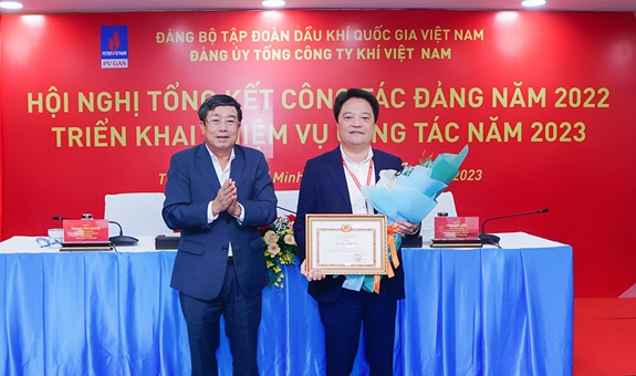 Đảng ủy PV GAS tổng kết công tác năm 2022, triển khai nhiệm vụ năm 2023