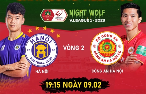 Hà Nội FC khẳng định sức mạnh khi thắng CLB Công an Hà Nội: 2-0