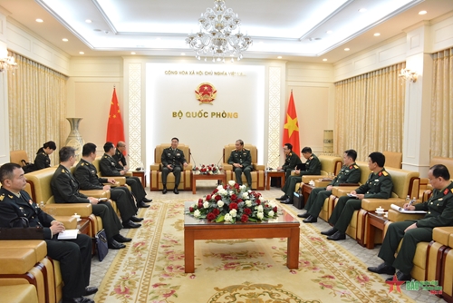  Việt Nam-Trung Quốc thúc đẩy hợp tác quốc phòng song phương 