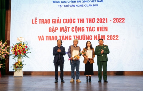 Dấu ấn cuộc thi thơ Văn nghệ Quân đội 2021 - 2022
