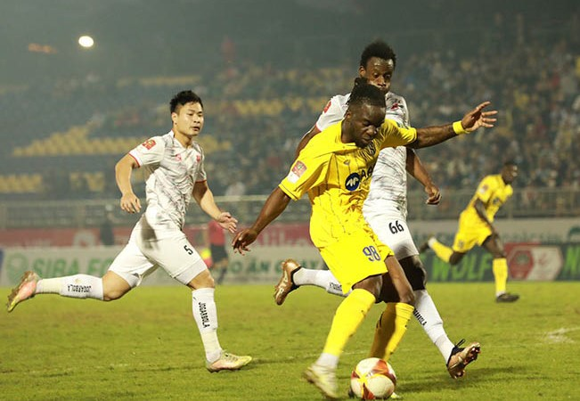 Vòng 3 V-League: Hải Phòng thủ hòa chủ nhà Sông Lam Nghệ An