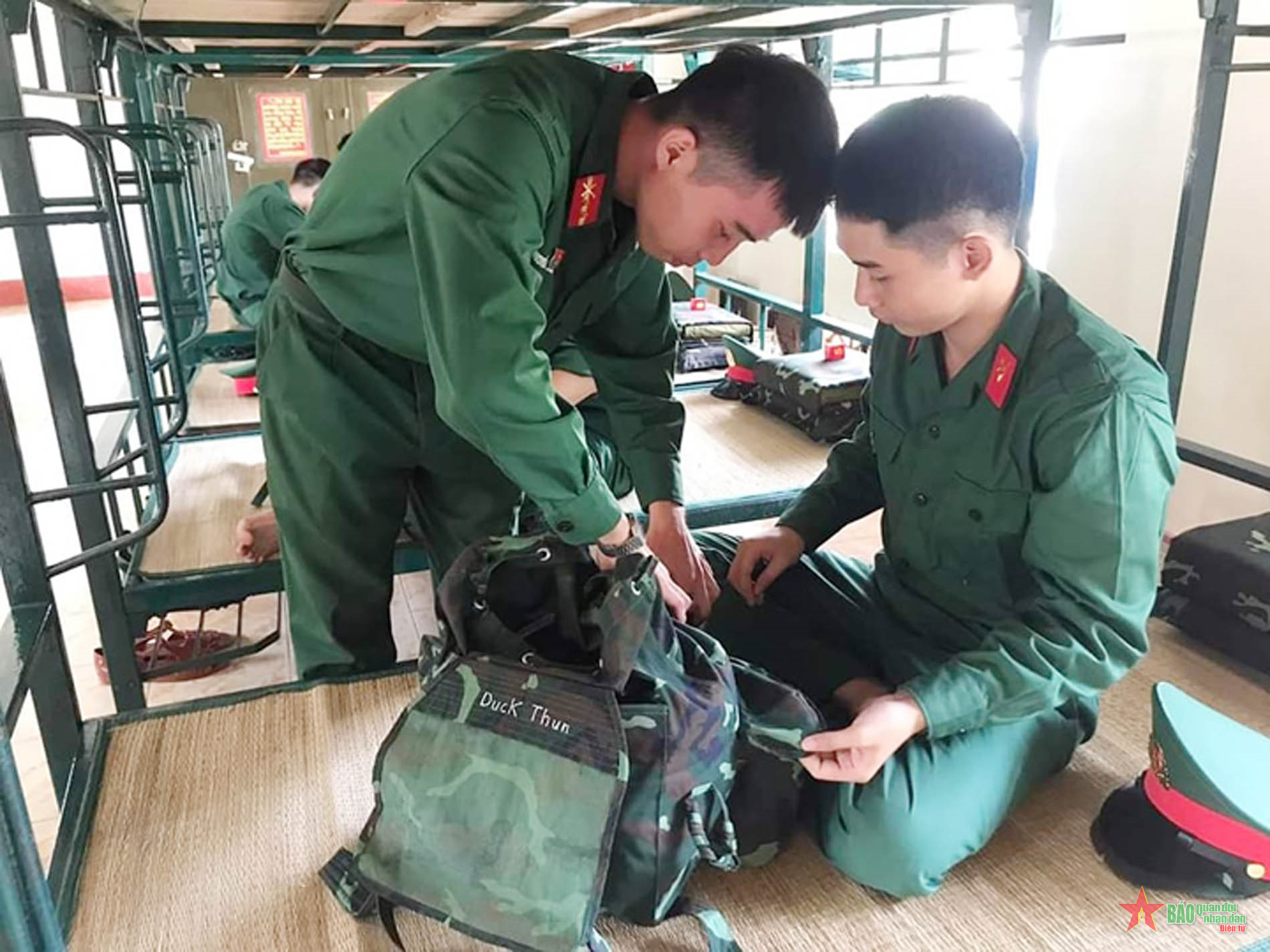 Chiến sĩ mới Sư đoàn 5 tự tin, phấn khởi hòa nhập môi trường quân đội