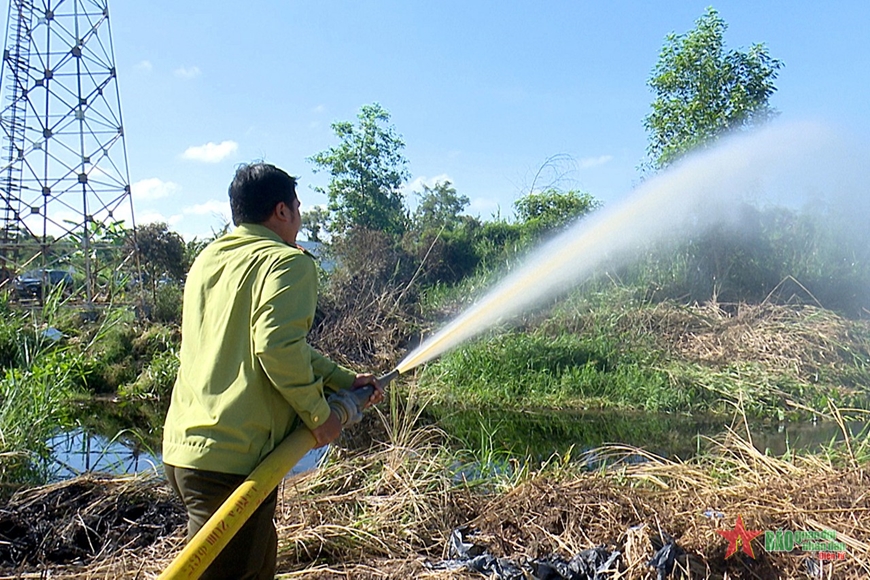 Cà Mau chủ động công tác phòng, chống cháy rừng U Minh Hạ