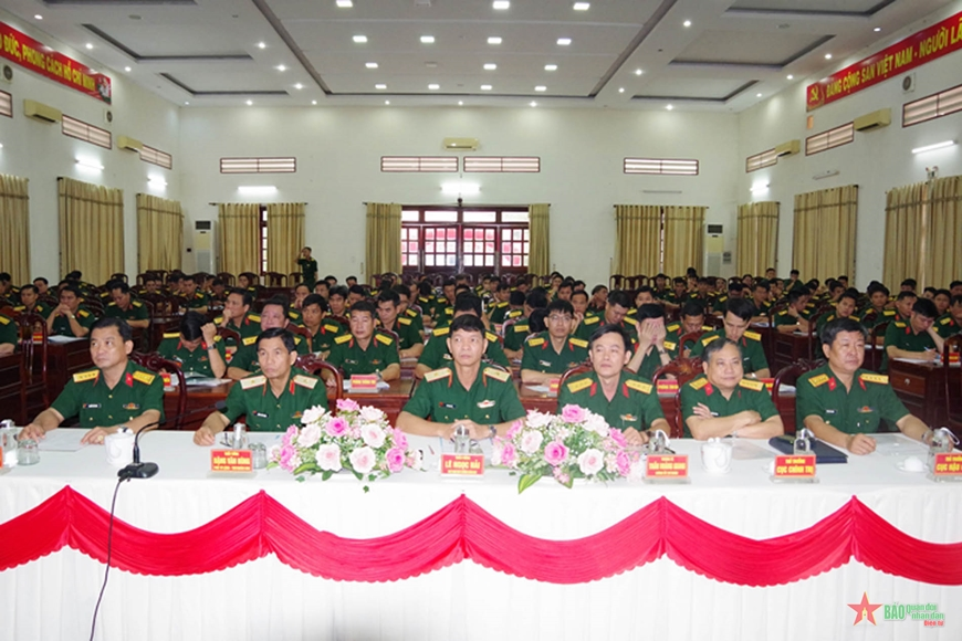 Bộ tư lệnh Quân khu 7 tập huấn công tác tham mưu huấn luyện năm 2023
