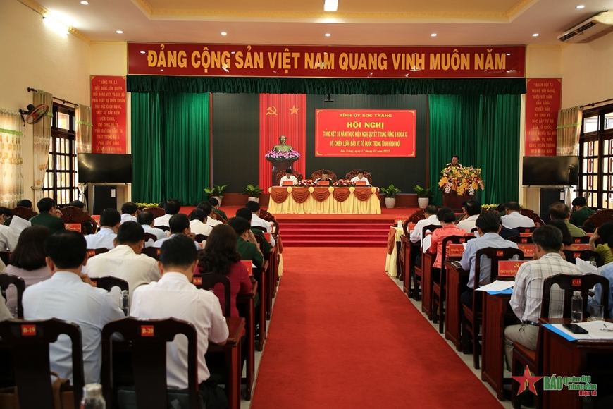 Đại tướng Phan Văn Giang: Sóc Trăng cần tập trung phát triển kinh tế biển gắn với bảo vệ chủ quyền biển, đảo