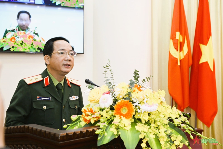 Quán triệt tư tưởng chỉ đạo cuốn sách của Tổng Bí thư Nguyễn Phú Trọng vào thực hiện thắng lợi sự nghiệp quân sự, quốc phòng, bảo vệ Tổ quốc hiện nay
