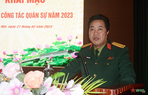 Bộ Tổng Tham mưu khai mạc tập huấn công tác quân sự năm 2023