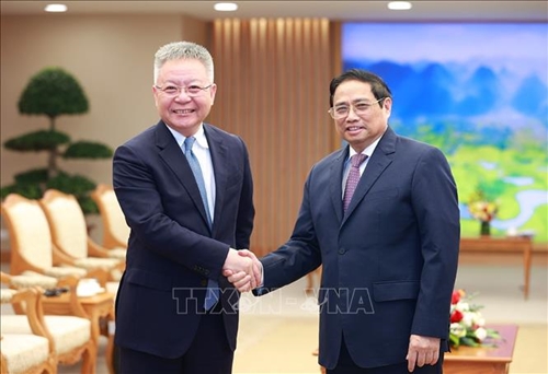 Thủ tướng Phạm Minh Chính tiếp Bí thư Tỉnh ủy Hải Nam, Trung Quốc