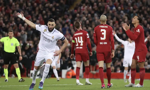 Video highlight Liverpool thua đau Real Madrid ở lượt đi vòng 1/8 Champions League