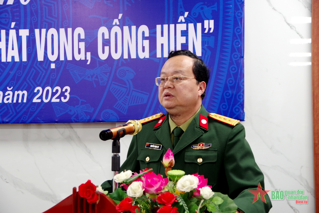 Sĩ quan trẻ phải luôn là lực lượng xung kích trong những việc mới, việc khó