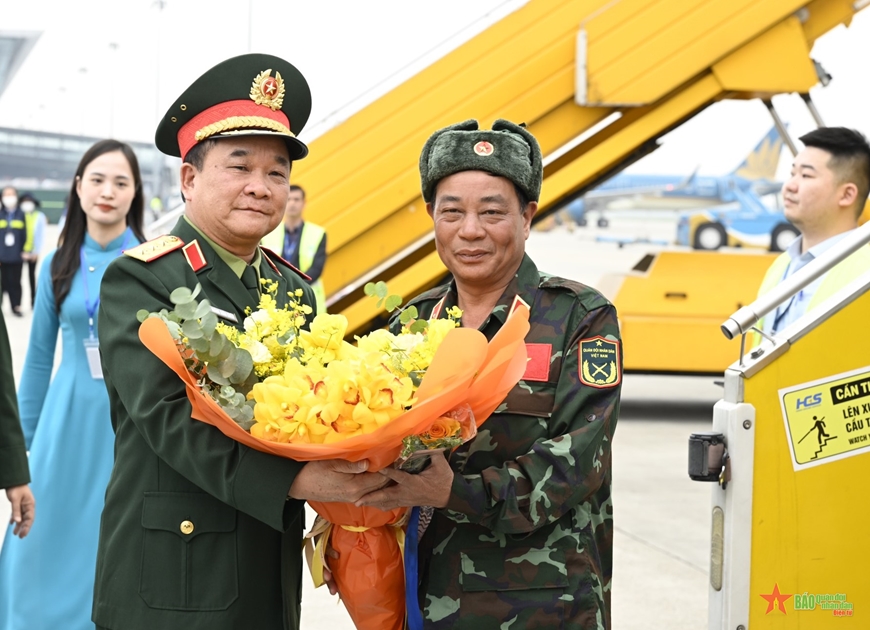 Lực lượng cứu hộ, cứu nạn Quân đội nhân dân Việt Nam hoàn thành nhiệm vụ và về nước an toàn
