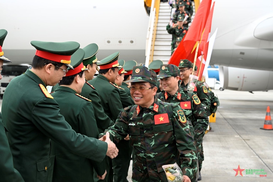 Lực lượng cứu hộ, cứu nạn Quân đội nhân dân Việt Nam hoàn thành nhiệm vụ và về nước an toàn