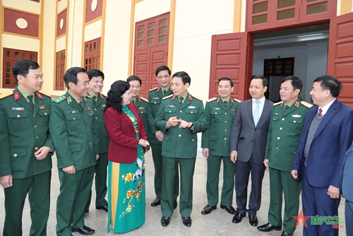 Đại tướng Phan Văn Giang dự, chỉ đạo Hội nghị tổng kết 10 năm thực hiện Nghị quyết Trung ương 8 khóa XI của Tỉnh ủy Lai Châu