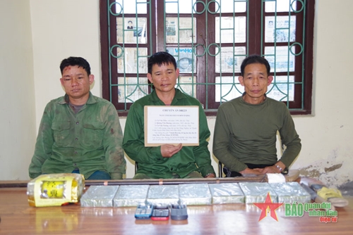 Bộ đội Biên phòng tỉnh Điện Biên liên tiếp phá 3 vụ án, thu lượng lớn ma túy​
