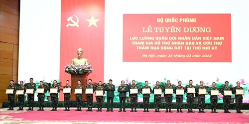Thể hiện trách nhiệm, năng lực và uy tín của Quân đội nhân dân Việt Nam

