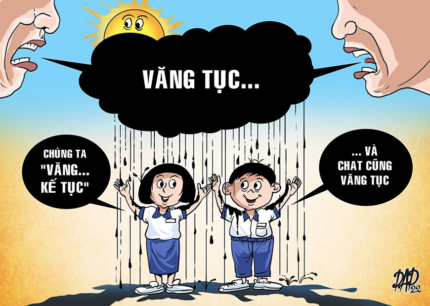 Đừng xem thường trẻ em nói tục