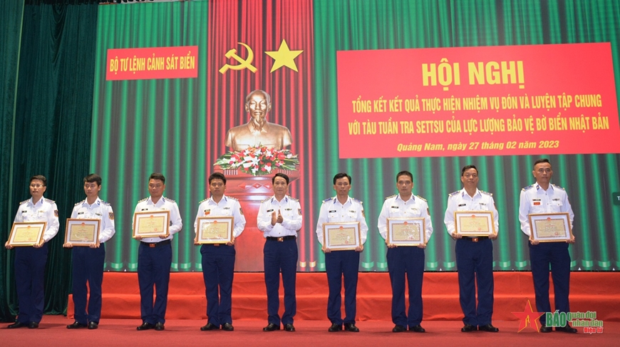 Cảnh sát biển Việt Nam tổng kết thực hiện luyện tập chung với Lực lượng Bảo vệ bờ biển Nhật Bản