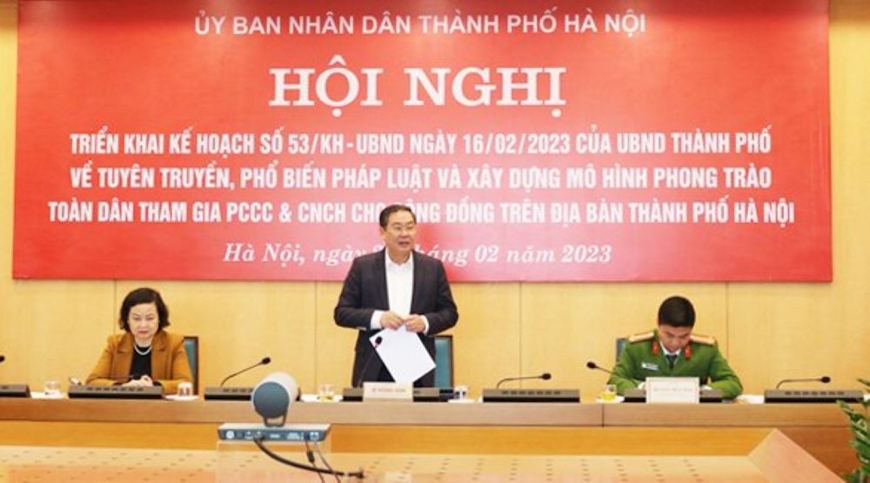 Hà Nội phấn đấu 100% hộ gia đình trang bị các phương tiện chữa cháy, cứu nạn, cứu hộ